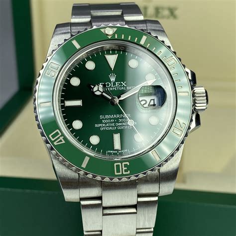 rolex submariner green hulk replica|Rolex Hulk price prediction.